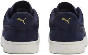 img 2 attached to 👟 Puma Gold Whisper Peacoat Unisex Low Top Sneakers: Fashionable Men's Shoes for Sneaker Enthusiasts