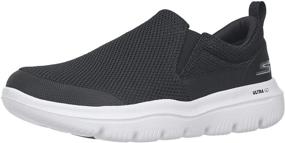 img 4 attached to 👟 Skechers Evolution Ultra Impeccable Sneaker: Stylish Black Men's Fashion Sneakers