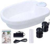 🧖 healcity ionic detox foot bath machine: the perfect holiday gift for relaxation and detoxification with hydrogen negative ion technology, tub basin, tub liners - portable and travel-friendly logo