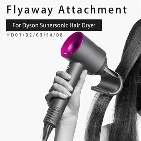 img 2 attached to Фен для волос Dyson Supersonic HD01 HD02 HD03 HD04 HD08 с насадкой против электростатического заряда.