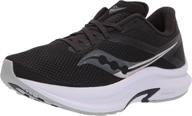 👟 saucony men's running shoes – black medium athletic footwear for men логотип