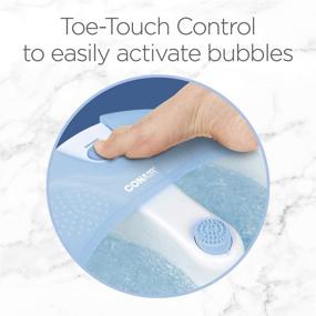 img 2 attached to 🌊 Ultimate Relaxation with Conair Pedicure Foot Spa: Bubbles and Pinpoint Massage for Soothing Oasis