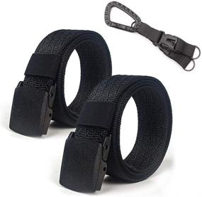 img 4 attached to 👖 Tactical Outdoor Webbing Men's Belt - Military-grade GES Accessories