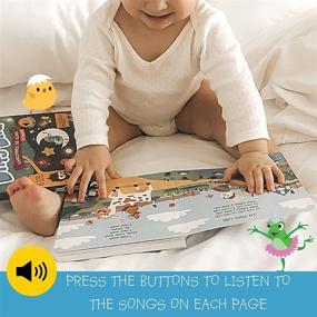 img 1 attached to 🎵 DITTY BIRD Двуязычная интерактивная звуковая книга испанских детских стишков: Захватывающие песни на испанском языке для младенцев и малышей для легкого обучения.