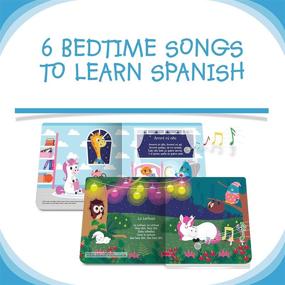 img 2 attached to 🎵 DITTY BIRD Двуязычная интерактивная звуковая книга испанских детских стишков: Захватывающие песни на испанском языке для младенцев и малышей для легкого обучения.