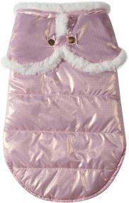 img 4 attached to 🐶 Warm Fleece-Lined Shawl Dog Coat for Small Dogs - Vecomfy: Ideal Puppy Jacket for Winter