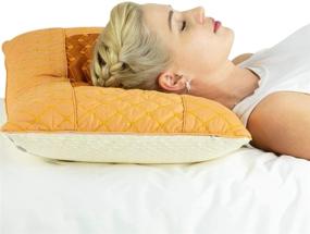 img 2 attached to 💤 Revitalize Your Sleep with HealthyLine's Tourmaline Magnetic Memory Foam Soft Pillow - Unleash the Benefits of InfraMat Pro