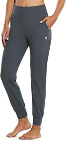img 4 attached to BALEAF Workout Joggers Buttery Athletic Sports & Fitness