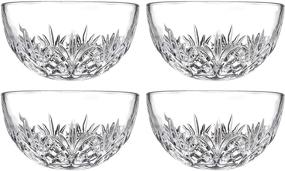 img 2 attached to 🍨 Godinger Crystal Dessert Bowl Set: Elegant Food Service Equipment & Supplies