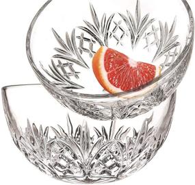 img 1 attached to 🍨 Godinger Crystal Dessert Bowl Set: Elegant Food Service Equipment & Supplies