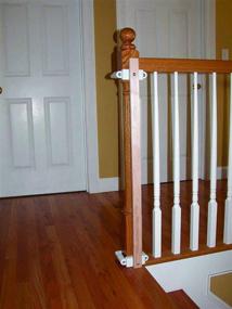 img 1 attached to KidCo K12 Stairway Gate Installation Kit 🚧 - Baby and Pet Barrier for Enhanced Safety