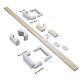 img 4 attached to KidCo K12 Stairway Gate Installation Kit 🚧 - Baby and Pet Barrier for Enhanced Safety