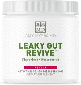 img 4 attached to 🌱 Dr. Amy Myers Leaky Gut Revive - L Glutamine Powder for Gut Repair & Symptom Relief – Reduces Constipation, IBS, Diarrhea & Bloating – Plant Based Supplement for a Healthy Gut Lining