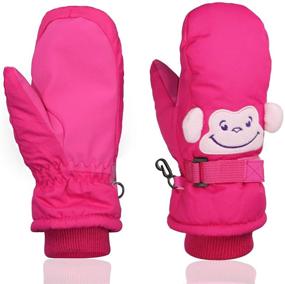 img 4 attached to Outdoor Snowboarding Mittens Momoon Suitable