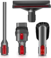 🔧 e.luo brush attachment kit for dyson v8 v7 v10 v11: complete vacuum cleaner accessories with mattress cleaner, combination tool, crevice tool, soft dusting brush логотип