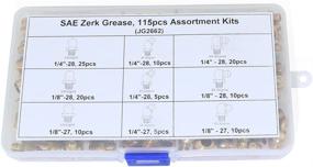 img 1 attached to 🛠️ Hydraulic Assortment Kit: Straight, 90 Degree, and 45 Degree Variations for Hydraulics, Pneumatics & Plumbing needs