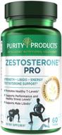 💪 optimize-test pro by purity products - lj100 tongkat ali, zinc, grape seed, vitamin d3, organic blueberries - promotes optimal testosterone levels, muscle strength, and libido - 60 tablets logo