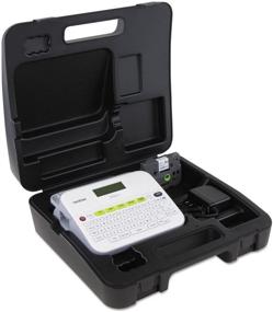 img 4 attached to 🏷️ Brother PTD400VP P-touch Label Maker: Portable Carry Case, Compact Design, Easy-to-Use Keyboard, Graphical Display - White + Adapter