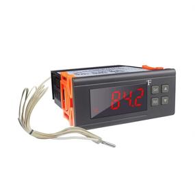 img 4 attached to 🌡️ KT8230 Digital Temperature Controller Thermostat Regulator: Efficient Fahrenheit -22~572℉ Heating Cooling for Incubator, Brooder, Refrigerator, Fermenter, Greenhouse, Reptile - 120VAC 30A