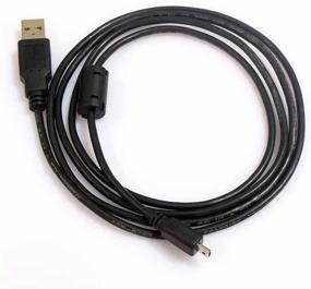 img 3 attached to High-Quality USB Cable for Nikon Coolpix D7100, D5300, D5200, D5100, D3300, D3200, S9500 & More - UC-E16, UC-E17, UC-E6 & S3100 Compatible