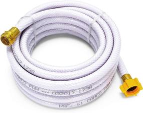 img 1 attached to 🚰 Camco 25ft TastePURE Drinking Water Hose - Lead & BPA Free, Maximum Kink Resistance - 1/2" Inner Diameter (22735) | White