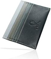 durable & stylish genuine leather men's 👔 wallets, card cases & money organizers: the perfect accessory! logo