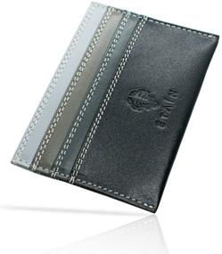 img 4 attached to Durable & Stylish Genuine Leather Men's 👔 Wallets, Card Cases & Money Organizers: The Perfect Accessory!