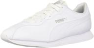 puma mens turin sneaker black logo