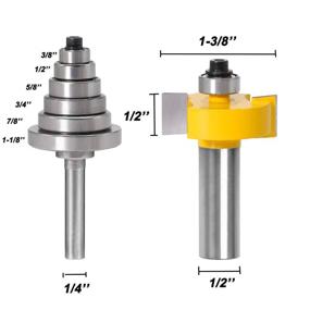 img 3 attached to Подшипники Взаимозаменяемый регулируемый подшипник Деревообработка