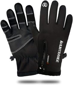img 4 attached to Waterproof Winter Driving Gloves for Men – Screen-Friendly Accessories