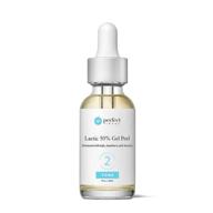 🧪 lactic acid 50% gel peel for face breakout scars, chemical exfoliant - strength level 2, 1.0 fl oz. e, 30 ml – perfect image logo