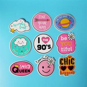 img 1 attached to 🌸 Cute and Lovely Girl Stickers Pack - Laptop, Water Bottle, Skateboard, Motorcycle, Phone, Bicycle, Luggage, Guitar, Bike Decal – 60pcs