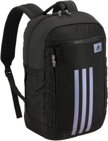 img 1 attached to Adidas League Three Stripe Backpack Backpacks in Casual Daypacks