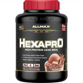 img 4 attached to 🍫 HEXAPRO - Ultra-Premium - 6 High Quality Protein Matrix - Chocolate - 5 Pound: A Sustained-Release Protein Powerhouse
