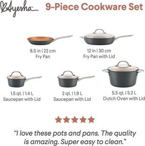 img 2 attached to Ayesha Curry Kitchenware 80085 Anodized