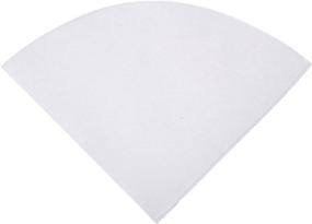 img 1 attached to 🧻 White Winco Rayon FF-10 Cloth Filter Cones