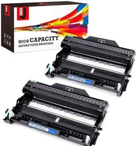 img 4 attached to 🖨️ JetSir DR420 Compatible Drum Unit 2-Pack: High Yield Replacement for Brother DR-420 - Compatible with HL-2270DW, HL-2280DW, DCP-7065DN, and more