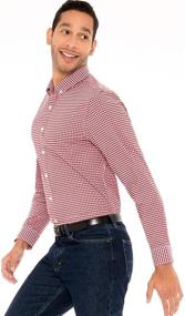 img 3 attached to 👕 Dry-Fit Button-Down Performance Shirts