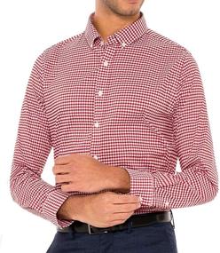 img 4 attached to 👕 Dry-Fit Button-Down Performance Shirts