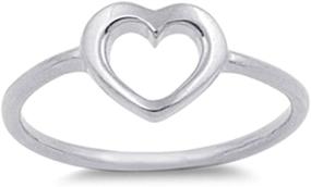 img 3 attached to Womens Simple Promise Sterling Silver