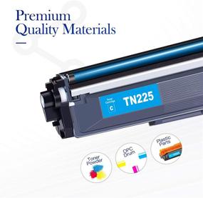 img 3 attached to 🖨️ Valuetoner Compatible TN221 TN225 Toner Cartridge 3-Pack for Brother HL-3140CW HL-3180CDW HL-3170CDW MFC-9330CDW - Cyan Magenta Yellow