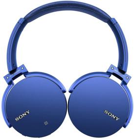 img 1 attached to Sony XB950B1 Extra Bass Wireless Headphones with App Control in Blue