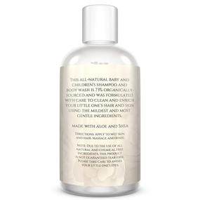 img 3 attached to 🌿 Pure Bliss: Organic and All-Natural Baby and Children's Shampoo and Body Wash - Pack of 2 | 73% Certified Organic | Chemical-Free, Sulfate-Free, Paraben-Free, Phthalate-Free, Mineral Oil-Free