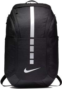 img 2 attached to Nike Hoops Elite Pro Basketball Backpack Black Silver DA1922 011: Ultimate Gear for Ballers