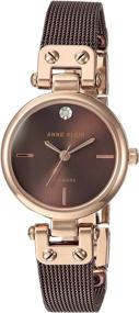 img 4 attached to ⌚️ Вечно элегантные: Женские кварцевые часы Anne Klein из нержавеющей стали для женщин