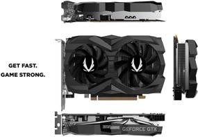 img 1 attached to 💻ZOTAC Gaming GeForce GTX 1660 Ti 6GB GDDR6 192-битная графическая карта с суперкомпактным дизайном - высокая игровая производительность с моделью ZT-T16610F-10L