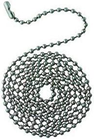 img 1 attached to 💡 Enhance Your Lighting with WESTINGHOUSE 3' Bead Stainless Steel Chain