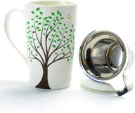 discover the perfect harmony with tea song ceramic strainer diffuser logo