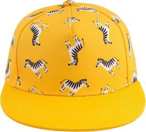 img 4 attached to 🧢 Adjustable Baseball Trucker Hat for Outdoor Boys' - Hats & Caps Accessories