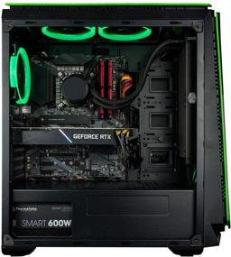 img 2 attached to 💪 Мощный игровой ПК CUK Mantis: Intel Core 11th Gen i9, 32 ГБ ОЗУ, NVIDIA GeForce RTX 3060 12 ГБ, 512 ГБ NVMe SSD + 2 ТБ HDD, жидкостное охлаждение, Windows 10 Home